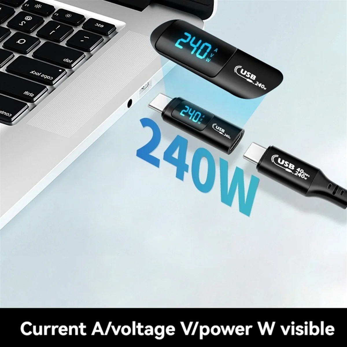B03B-USB 2.0 ÷ OTG  240W  ÷ Type-C  OTG  40Gbps    